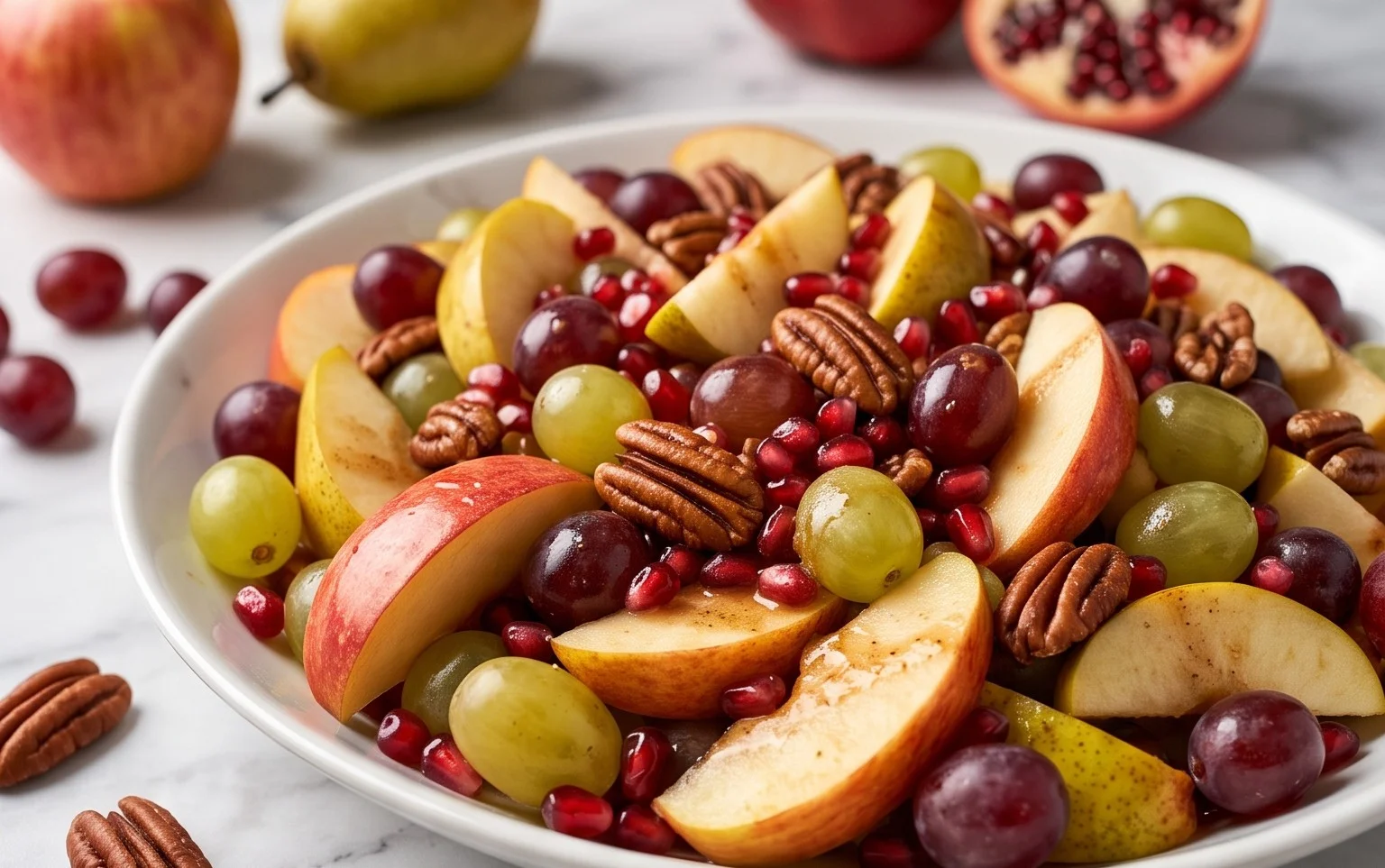 Salade de Fruits d&rsquo;Automne : Fraîcheur et Saveurs Hivernales
