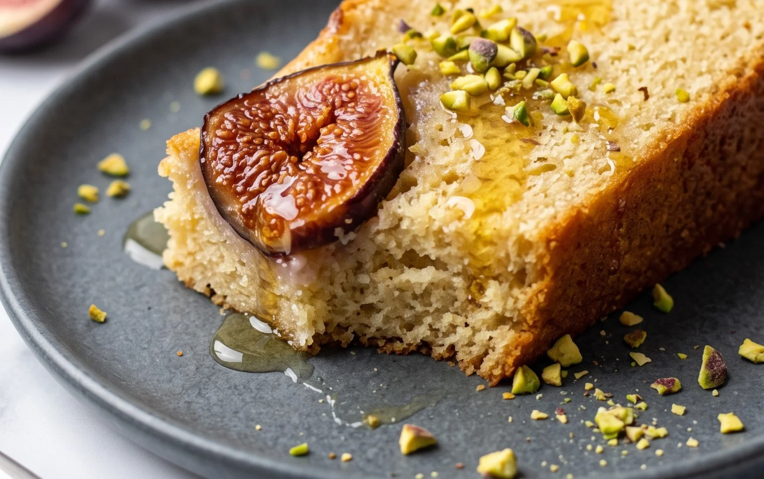 Cake moelleux aux figues fraiches
